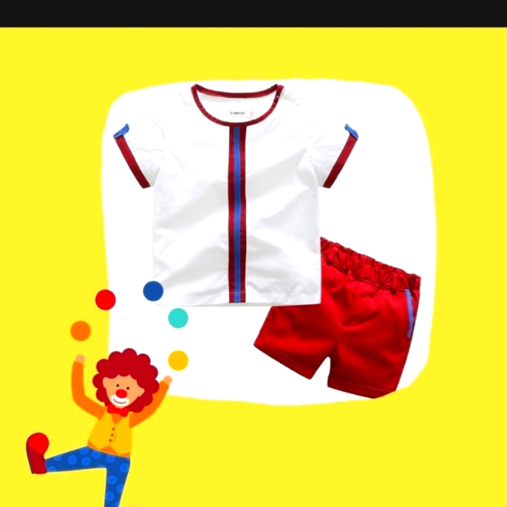 Toddler Red Sport Set